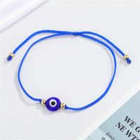 Ethnic Color Demon Eye Bracelet Hand-woven Turkish Round Eye Bracelet sku image 2