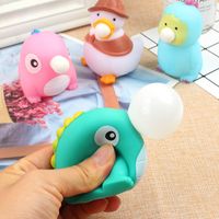 New Dinosaur Bubble Toy Duck Bubble Squeeze Music Vent Decompression Toy Wholesale main image 5