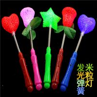 Rice Lamp Glow Stick Wholesale Evening Party Light Stick Star Rod Particle Lamp Rocking Stick Rice Lamp Moving Head Rose Lamp main image 4