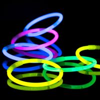 Disposable Colorful Light Stick Concert Outdoor Children Luminous Dance Glow Stick 100 Barrel Fluorescent Sticks main image 4