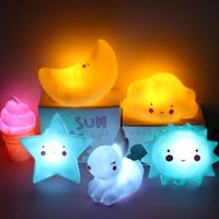 Creative Small Night Lamp Led Colorful Moon-light Lamp New Exotic Cartoon Cute Bedside Lamp Night Light Night Light Wholesale main image 4