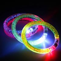 Luminous Bangle Acrylic Bangle Flash Colorful Bracelet Toy Wholesale main image 5