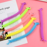 Factory Direct Supply Whole Body Pressure Reduction Toy Caterpillar Creative Stall Supply Elastic Lala Unicorn Horse Wholesale main image 4