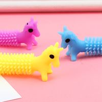 Factory Direct Supply Whole Body Pressure Reduction Toy Caterpillar Creative Stall Supply Elastic Lala Unicorn Horse Wholesale main image 5