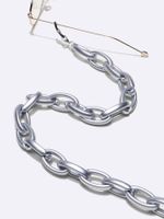 Large Oval Acrylic Concave Shape Mask Chain Glasses Chain Glasses Rope main image 4