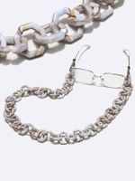 Fashion Polygonal Acrylic Shell Pattern Concave Shape Mask Chain Glasses Chain main image 2