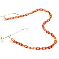 Fashion 16-color Acrylic Leopard Print Tortoiseshell Amber Two-color Glasses Chain Glasses Rope main image 5