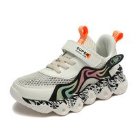 Spring And Summer New Ins Children's Single Mesh Hollow Hole Mesh Sports Casual Shoes Flame Camouflage Soft-soled Shoes For Baby main image 6