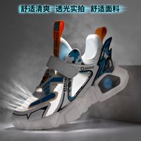 Summer And Autumn New Collection Ins Children's Double Net Tide Sports Casual Shoes Cartoon Mecha Style Lightweight Soft Sole Student Shoes main image 5