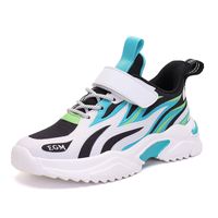 2021 Spring And Autumn New Children's Mesh Sports Casual Shoes Flame Korean Lightweight Soft-soled Baby Shoes main image 6