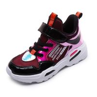 2021 Printemps Et Automne Nouveau Ins Filles Sport Casual Chaussures Coloré Paillettes Maille Surface Léger Fond Mou Bébé Fille Chaussures main image 6