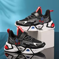 2021 Spring And Autumn New Boys' Mesh Sports Casual Shoes Cartoon Mecha Korean Style Lightweight Soft Sole Baby Shoes main image 5