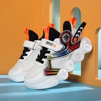 2021 Printemps Et Automne Nouvelles Chaussures De Sport En Maille Pour Enfants Chaussures De Bébé De Dessin Animé Coréen main image 1