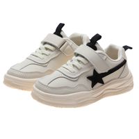 2021 ربيع وخريف جديد للأطفال الرياضة والترفيه أحذية بيضاء صغيرة نجوم صغيرة النسخة الكورية من مصنعي أحذية الأطفال من الذكور والإناث main image 3