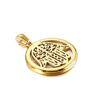Stainless Steel 18K Gold Plated Palm main image 3