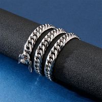 Korean Bracelet Stainless Steel Necklace Jewelry Set Wholesale main image 1