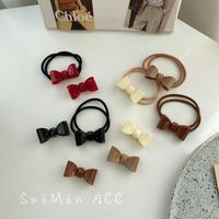 Koreanische Version Der Niedlichen Harz Bogen Seiten Clip Pony Clip Kleine Enten Schnabel Clip Gebrochene Haare Clip Haarkarte Haarring Haarnadel Frauen main image 6