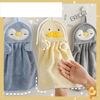 Cute Hand Towels Can Be Hung Absorbent Non-shedding Kitchen Household Quick-drying Hand Towels main image 3