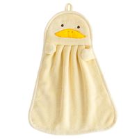 Cute Hand Towels Can Be Hung Absorbent Non-shedding Kitchen Household Quick-drying Hand Towels main image 1