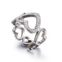 Wunsch Schmuck Im Europäischen Und Amerikanischen Stil Ring Damen Diamant Zubehör Grenz Überschreitende Versorgung Ornament Großhandel sku image 5
