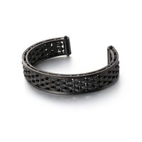 European And American Foreign Trade Fashion Hip Hop Wide Titanium Steel Bracelet Men's Stainless Steel Accessories Cross-border E-commerce  Wholesale sku image 2