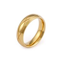 Japanische Und Koreanische Mode Einfache Paar Ring Titan Stahl Einfachen Ring Ring Männer Und Frauen Suertong Schmuck Versorgung sku image 3