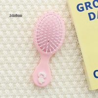 Cute Mini Airbag Comb Pink Air Cushion Massage Comb Girls Small Comb Ins Cartoon Portable Portable Comb sku image 2