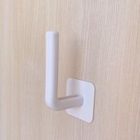 Punch-free Hook  Strong Viscose Wall Stickers Behind The Door Clothes Hook Multifunctional Glue Hook sku image 1