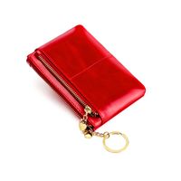 New Oil Wax Leather Coin Purse Fashion Small Coin Bag Hand Key Bag Small Purse main image 4