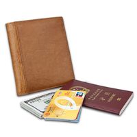 تبيع الشركات المصنعة بالجملة  Rfid للرجال والنساء مشبك جواز السفر للجلد متعدد الوظائف مجموعة بطاقات الاعتماد بالجملة main image 4