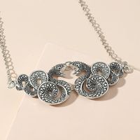 Cross-border Hot Selling Creative Alloy Winding Snake Pendant Necklace Distressed Exaggerated And Personalized Long Clavicle Chain Ins Style main image 4