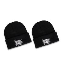 Autumn New Woolen Cap Female Korean Style Black Girl Cartoon Knitted Hat Warm All-matching Fashion Korean Hat Men main image 3