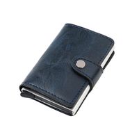 Wholesale Rfid Shielding Anti-theft Brush Ultra-thin Credit Card Aluminum Alloy Card Bag sku image 3