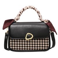 New Autumn And Winter Fashion Portable Small Square Bag Messenger Bag sku image 3