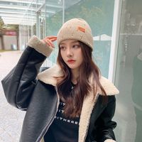 Korean Style Fashionable Warm Woolen Cap Female All-match Fashion Personality Knitted Earflaps Cap Male Japanese Leisure Autumn And Winter New sku image 5