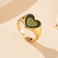 Wholesale Jewelry Retro Heart  Tulip Flower Ring Nihaojewelry sku image 21