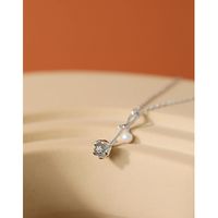 342 Korean Version Of S925 Sterling Silver Necklace Temperament Thorns Flower Bud Shell Beads Necklace main image 3