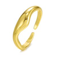 Ins Internet Celebrity Bloggers With The Same Ring Copper-plated Real Gold Pairing Ring Popular New Ring In Europe And America main image 6