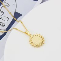 European And American Ins Simple Necklace Female Fashion Trendy Style Diamond Virgin Pendant Ornaments Golden Chain Necklace Wholesale main image 5