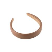 Ins Simple All-match Patent Leather Headband Japan And South Korea Wide-brimmed Headband Starting Outside The Card Pressing Hair New Hair Accessories main image 6
