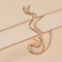 Fashion Exaggerated Simple No Pierced Snake Earrings Korean Version Of The New Punk Hip-hop Dark Wind Earrings main image 5