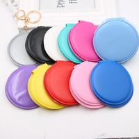 10-color Double-sided Small Mirror Bag Pendant Folding Makeup Small Makeup Mirror Ladies Boutique Gift Keychain main image 5