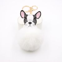 Dog Plush Puppy Purse Accessories Pendant Dog Hair Ball Exquisite Claw Machine Event Gift sku image 2