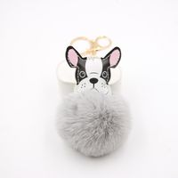 Dog Plush Puppy Purse Accessories Pendant Dog Hair Ball Exquisite Claw Machine Event Gift sku image 4