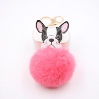 Dog Plush Puppy Purse Accessories Pendant Dog Hair Ball Exquisite Claw Machine Event Gift sku image 10