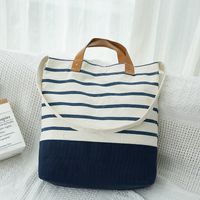 Canvas Bag Cotton Bag Simple Shopping Bag Portable Canvas Bag Cotton Bag sku image 3