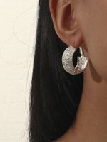 Pendientes De Estrella De Diamantes De Imitación Exagerados De Estilo De Moda main image 6