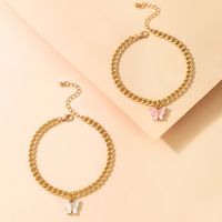 New Jewelry Butterfly Anklet Two-piece Set main image 3