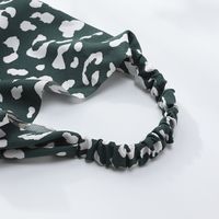 New Internet Celebrity Hair Band Small Fresh Floral Pattern Hair Band Silk Scarf Fabric Female Triangular Binder Hair Accessories Wholesale main image 5