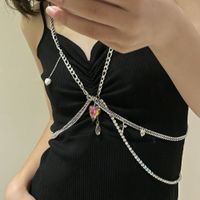 Hip Hop Cool Hipster Cross Metal Chain Colorful Decoration Body Chains Fashion Cool Earth Graceful Online Influencer Ornament main image 1